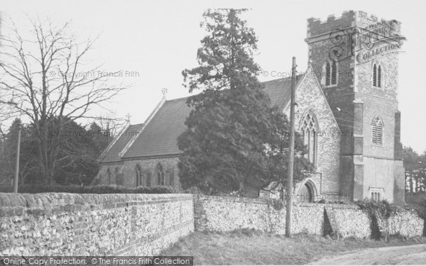 Photo of Nettlebed, The Church c.1955