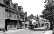 White Hart Hotel And High Street c.1955, Nettlebed