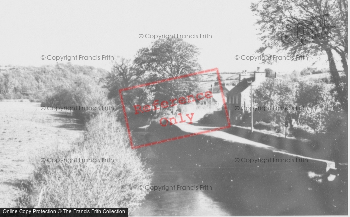 Photo of Nevern, View From The Bridge c.1955