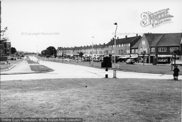 Photo of New Addington, Central Parade c.1960