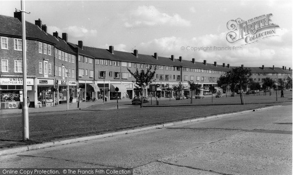 Photo of New Addington, Central Parade c.1965