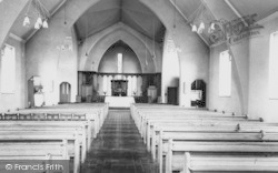 Parish Church Interior c.1960, New Addington