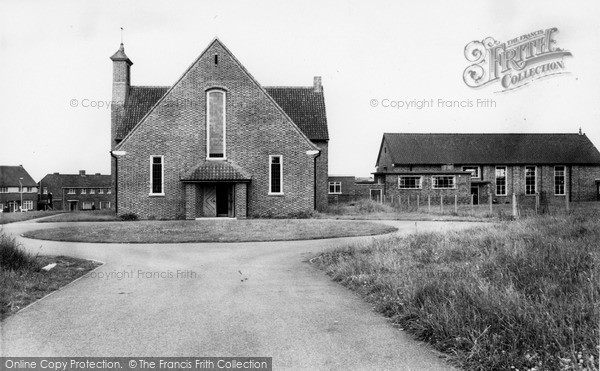 Photo of New Addington, St Edward's Church c.1960