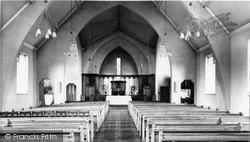 St Edward's Church Interior c.1960, New Addington