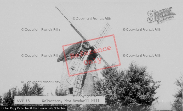 Photo of New Bradwell, The Windmill c.1955