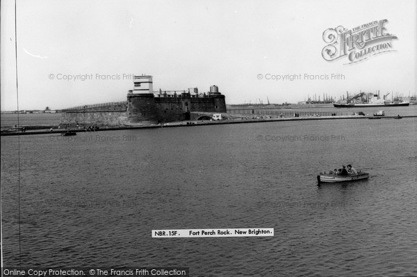 Photo of New Brighton, Fort Perch Rock c.1960