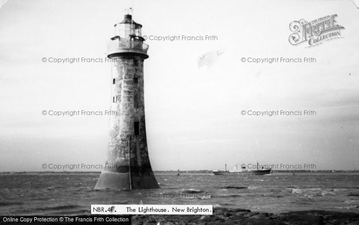 Photo of New Brighton, Lighthouse c.1955