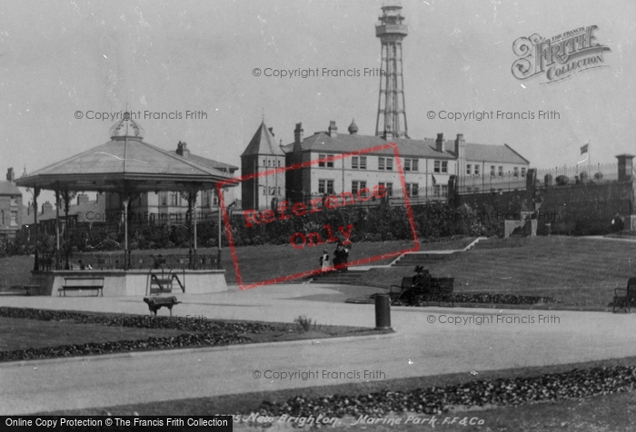 Photo of New Brighton, Marine Park 1900
