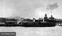 New Brighton Ferry And Pier 1890, New Brighton