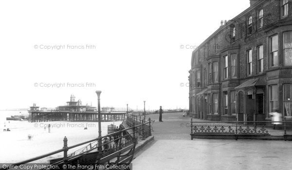 Photo of New Brighton, Pier And Parade 1892