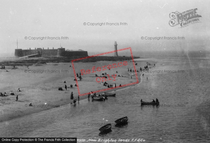 Photo of New Brighton, Sands 1900