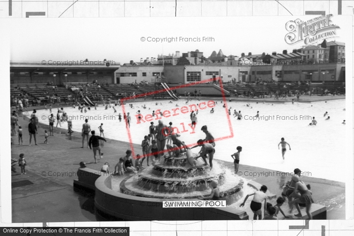 Photo of New Brighton, Swimming Pool c.1960