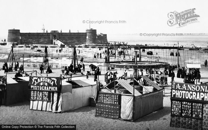 Photo of New Brighton, The Beach 1887