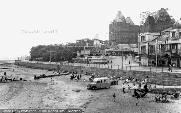 Photo of New Brighton, The Beach And Tower c.1960