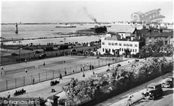 The Park, Battery And Lighthouse c.1955, New Brighton