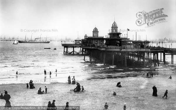 Photo of New Brighton, The Pier c.1881