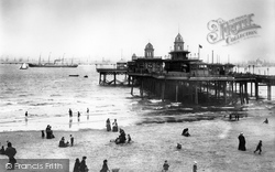 The Pier c.1881, New Brighton