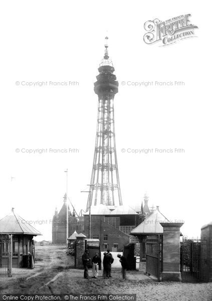 Photo of New Brighton, The Tower And Entrance Gates 1898