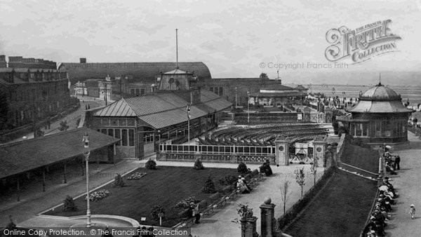Photo of New Brighton, Victoria Gardens And New Promenade c.1915