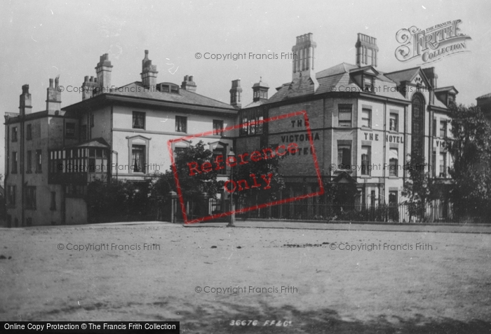 Photo of New Brighton, Victoria Hotel 1895