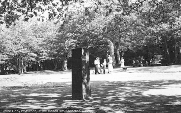 Photo of New Forest, The Rufus Stone c.1960