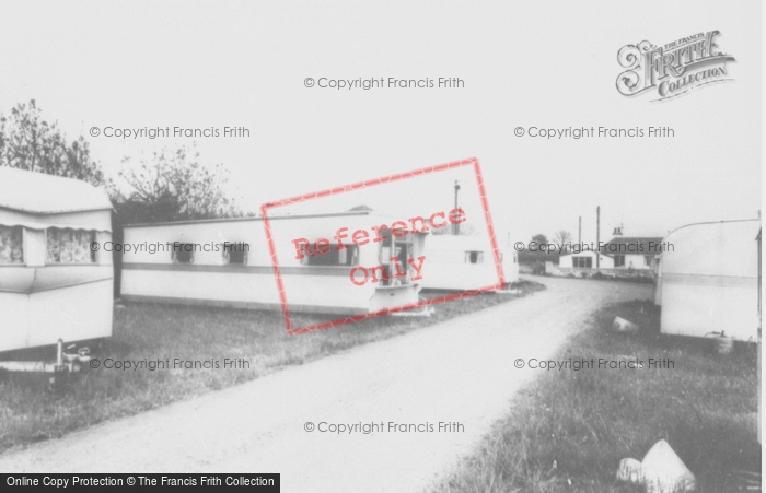 Photo of New Hedges, Caravan Park c.1955