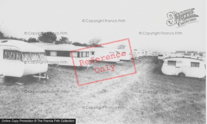 Photo of New Hedges, Caravan Park c.1955
