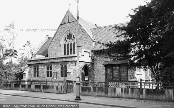 Photo of New Malden, Christ Church c.1960