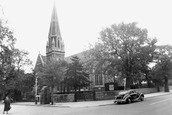 Congregational Church c.1960, New Malden