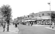 New Malden, High Street c1955