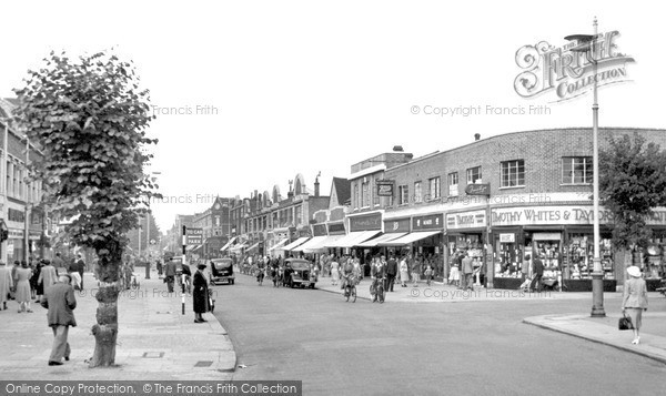 Photo of New Malden, High Street c1955