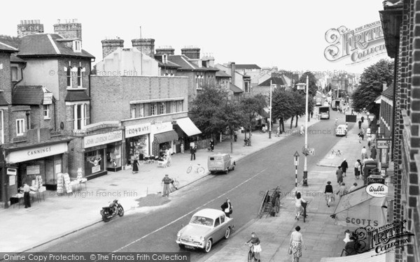 Photo of New Malden, High Street c1960