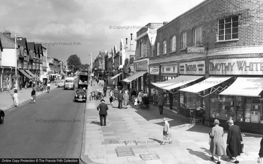 New Malden, High Street c1960