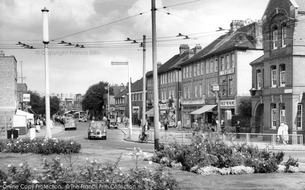 Photo of New Malden, Malden Road c.1960