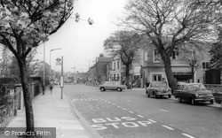 Malden Road c.1965, New Malden