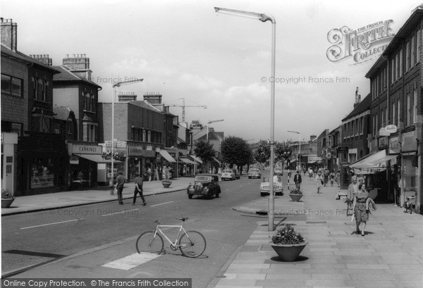 Photo of New Malden, Malden Road c.1965