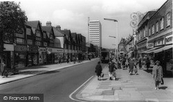Malden Road c.1965, New Malden