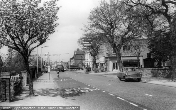 Photo of New Malden, Malden Road c.1965