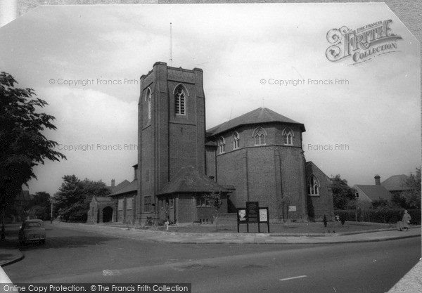 Photo of New Malden, Parish Church Of St James c.1960