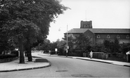 St James Church c.1955, New Malden