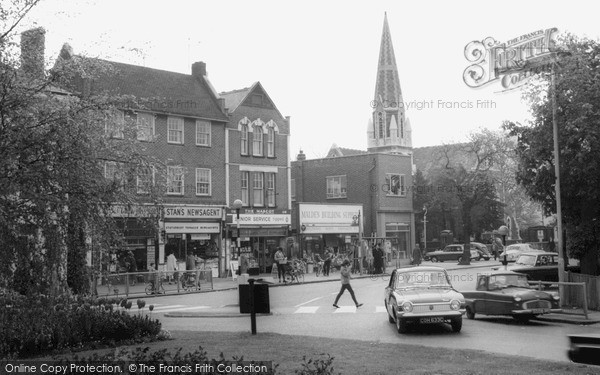 Photo of New Malden, View From Roundabout c.1960