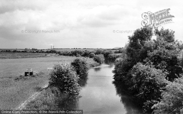 Photo of New Mill, The Canal c.1955