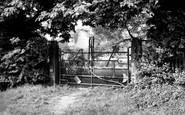 New Mill, the Implement Gate c1960