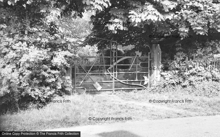 Photo of New Mill, The Implement Gate c.1960