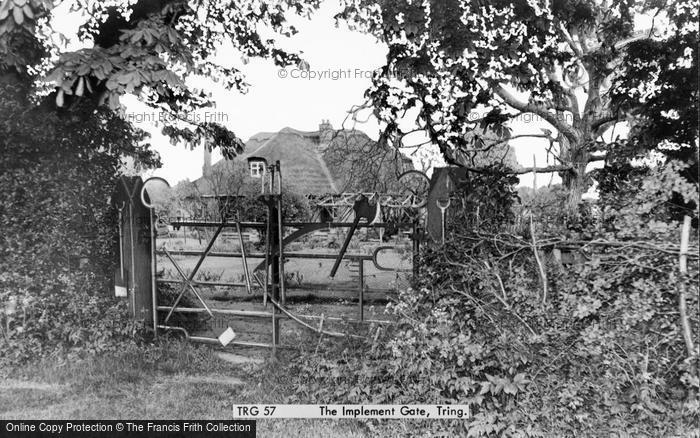 Photo of New Mill, The Implement Gate c.1965