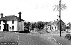 The Village And The Queen's Arms c.1955, New Mill