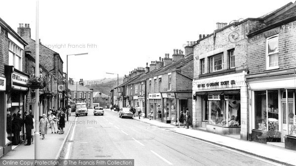 Photo of New Mills, Market Street c.1965
