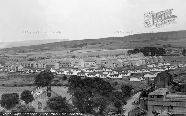 Photo of New Mills, The New Housing Estate c.1960