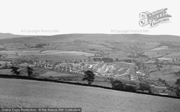 Photo of New Mills, View From Eaves Knoll c.1955
