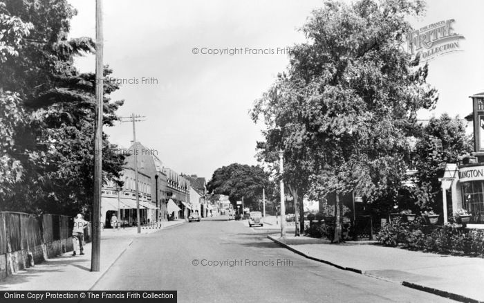 Photo of New Milton, Station Road c.1955